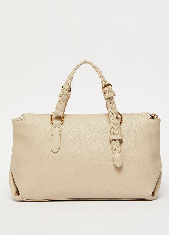 Beige Women's Liu Jo Eco-Friendly Handbag | JER-418762