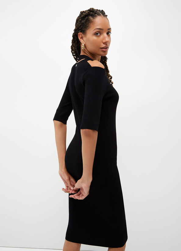 Black Women's Liu Jo Eco-Friendly Dress | BDH-872154