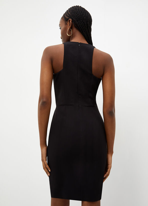 Black Women's Liu Jo Stretch Sheath Dress | AIB-450231