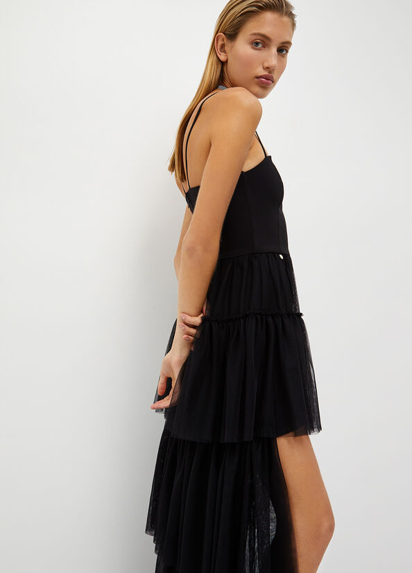 Black Women's Liu Jo Tulle With Train Dress | OTV-895271