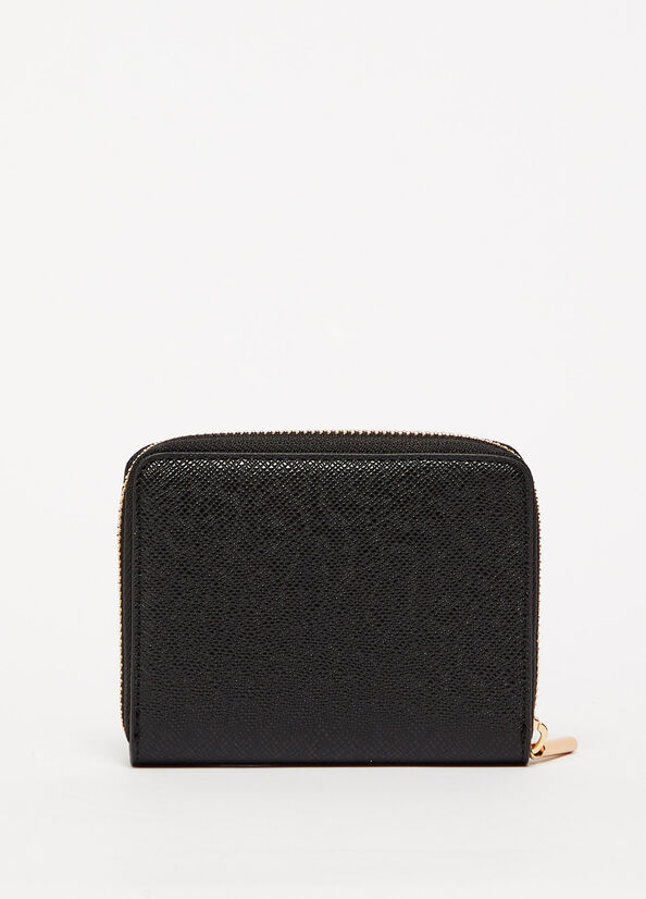 Black Women's Liu Jo Zip Around Wallets | POV-796245