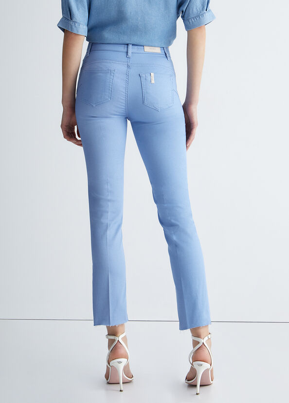 Blue Women's Liu Jo Bottom Up Pants | BWC-652830