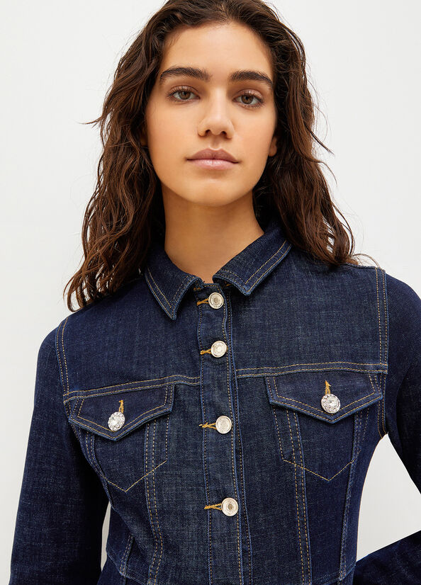 Blue Women's Liu Jo Denim Jackets | AYI-548701