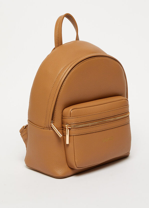 Brown Women's Liu Jo With Logo Backpacks | URT-278605