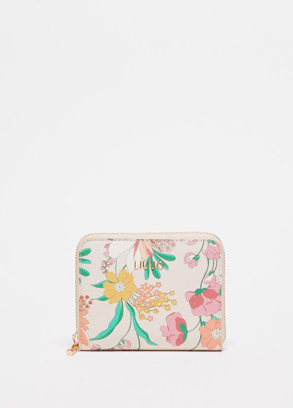 Flower Women\'s Liu Jo Eco-Friendly Floral Wallets | VYP-782954