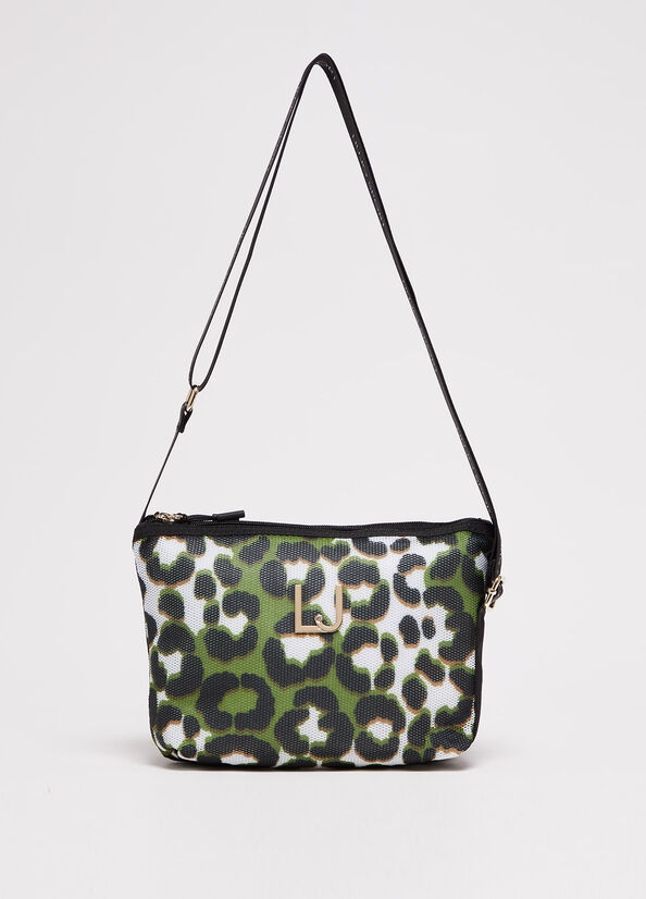 Green Women\'s Liu Jo Animal-Print Crossbody Bags | CRD-250968