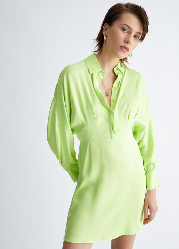 Green Women\'s Liu Jo Eco-Friendly Dress | RFH-548692