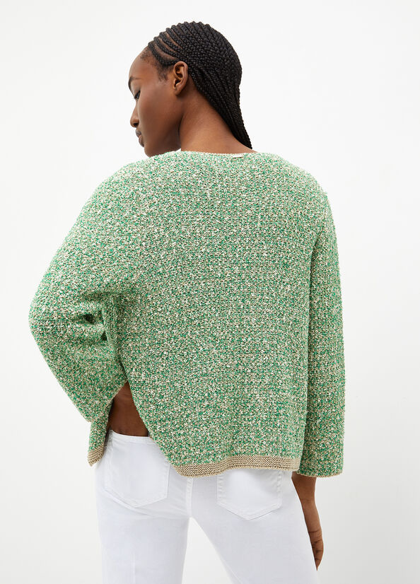 Green Women's Liu Jo Knit Sweaters | XDU-029863