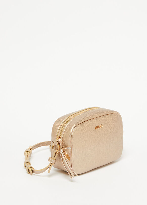 Light Gold Women's Liu Jo Eco-Friendly Crossbody Bags | JET-586741