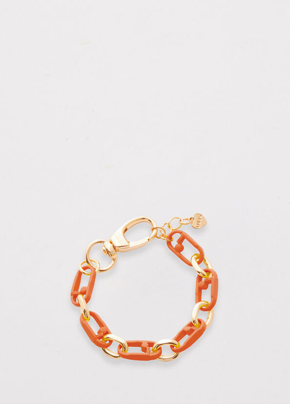 Orange Women\'s Liu Jo Monogram Bracelet Jewelry | MYS-689145