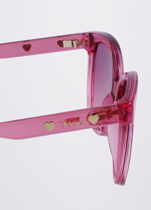 Pink Women's Liu Jo Butterfly Sunglasses | YHZ-165947