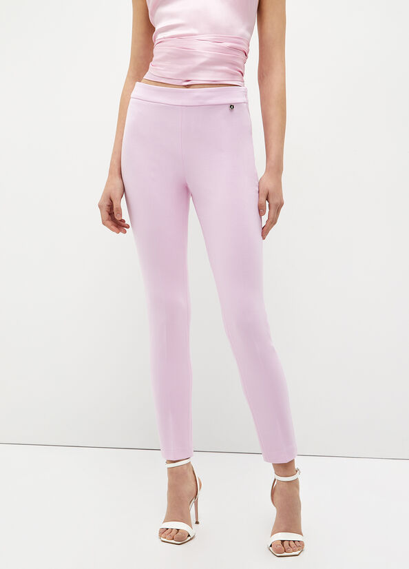 Pink Women\'s Liu Jo Cigarette Pants | RUA-506947