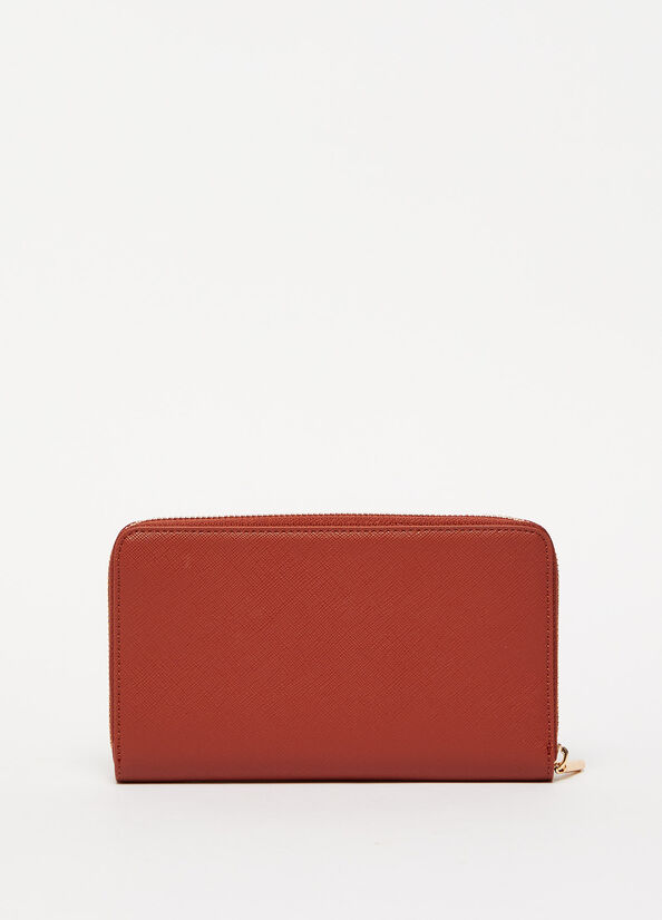 Red Women's Liu Jo Large Eco-Friendly Wallets | YBG-290685