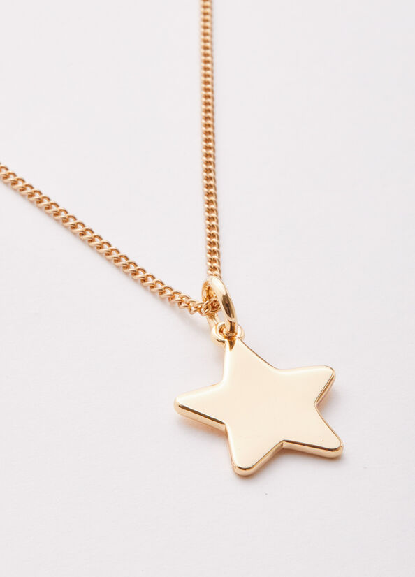 White Women's Liu Jo Necklace With Star Jewelry | FQU-158263