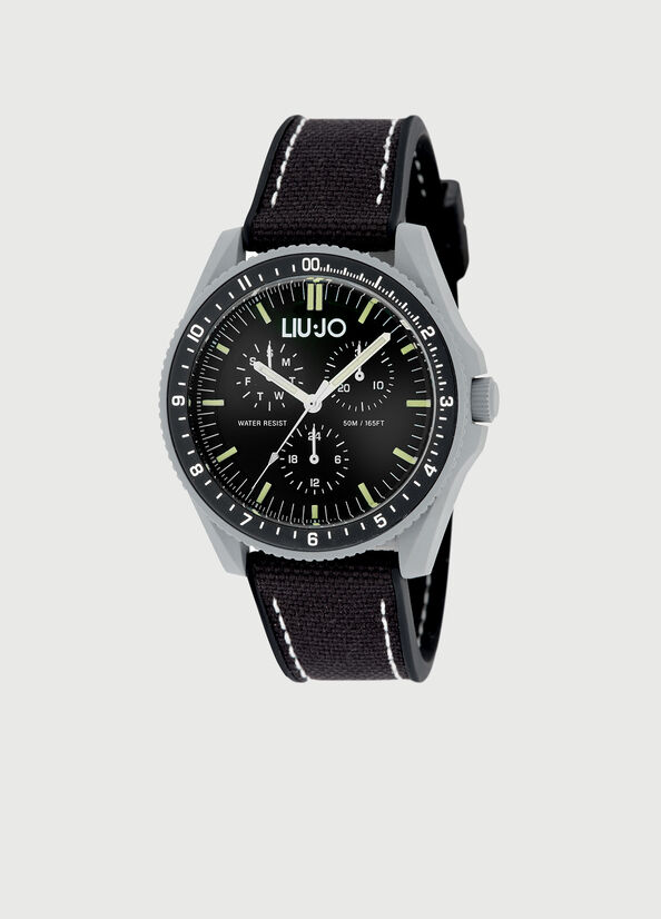 Black Men's Liu Jo Eco-Sustainable Watches | SKG-072415