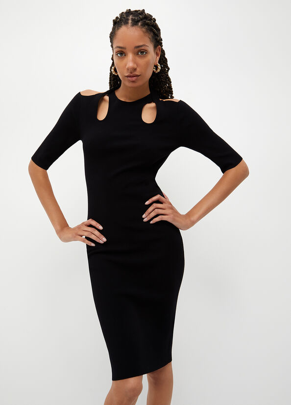 Black Women's Liu Jo Eco-Friendly Dress | BDH-872154