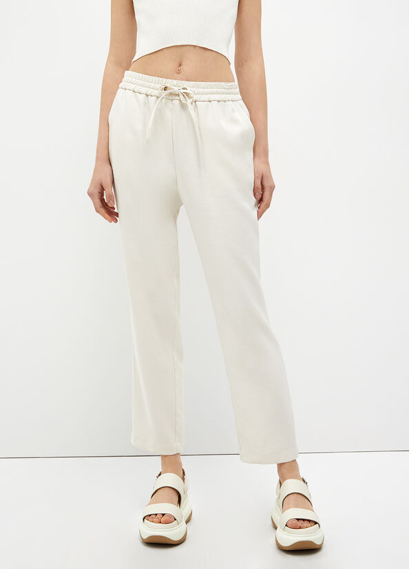 Cream Women's Liu Jo Jogging Pants | DGL-961527