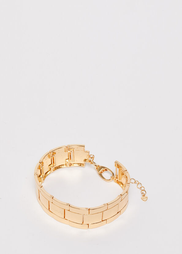 Gold Women's Liu Jo Gold-Tone Bracelet Jewelry | SBF-864925