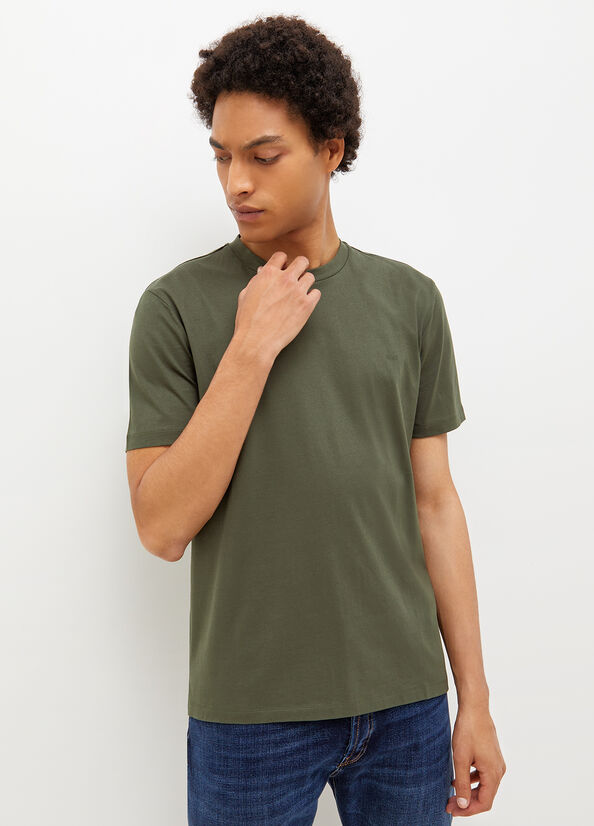 Green Men's Liu Jo With Logo T Shirts | YIT-165379