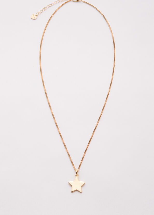 White Women's Liu Jo Necklace With Star Jewelry | FQU-158263